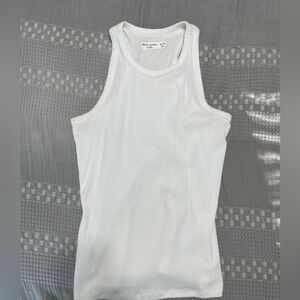 White Kids Abercrombie Tank